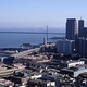 After physically separating the urban core from the waterfront, San Francisco’s double-decker Embarcadero Freeway was famously removed after being damaged in a 1989 earthquake. Image via Wikipedia